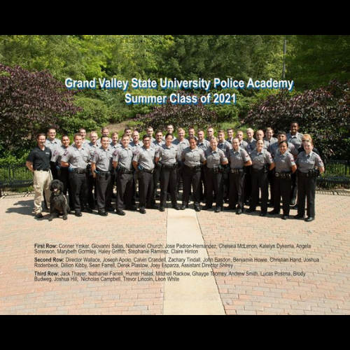 GVSU POLICE ACADEMY HOLDS 47TH GRADUATION CEREMONY